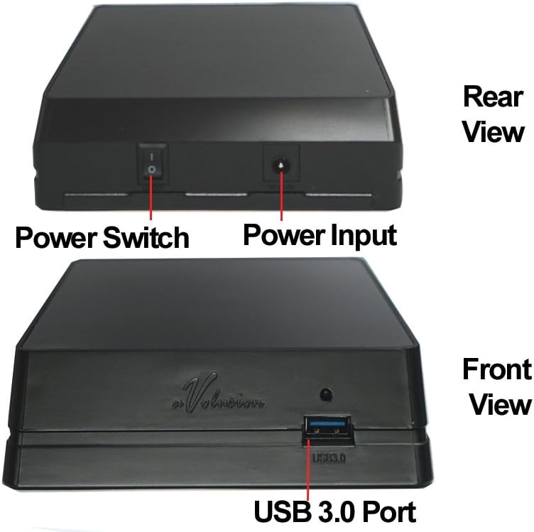 4TB 7200RPM USB 3.0 External Gaming Hard Drive W1775