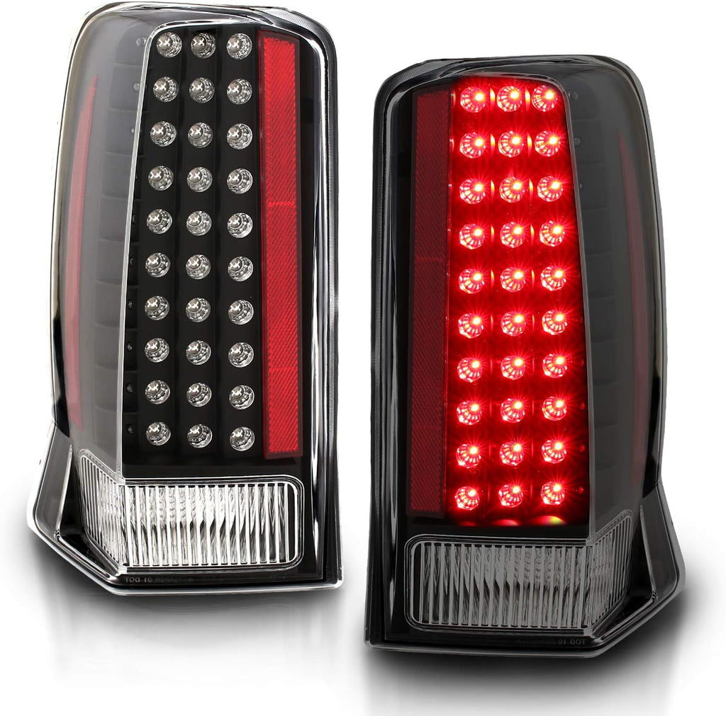 Black LED Tail Lights Q9994