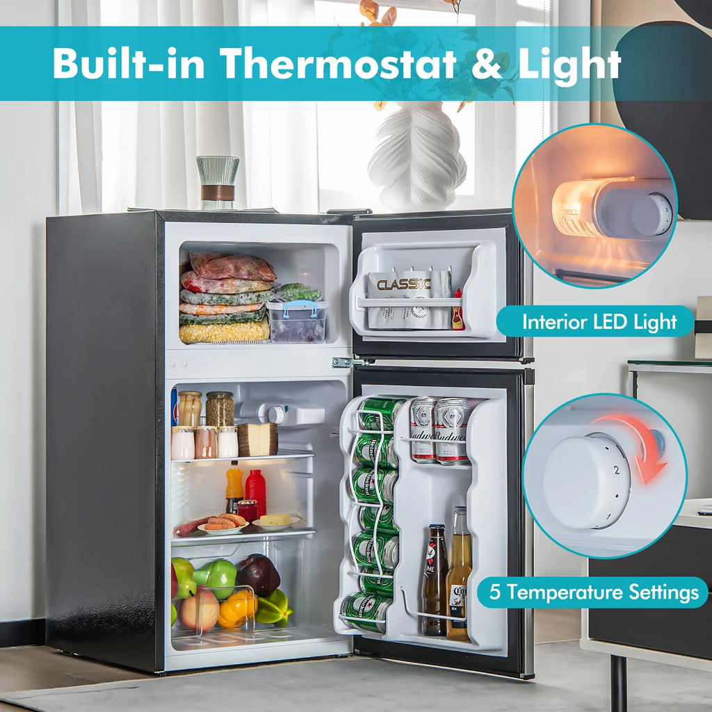 3.2 Cu.Ft Compact Mini Refrigerator with Freezer U954132