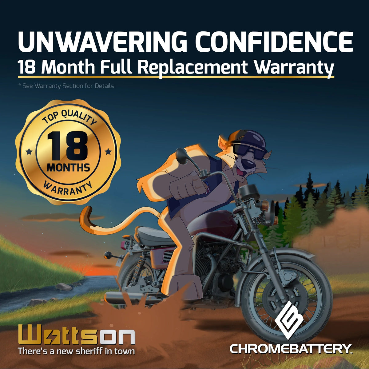 12 Volts 6 Ah 90 Cca Scooter Battery F665300