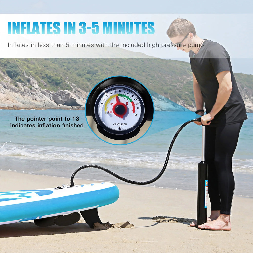 10' Inflatable Stand Up Paddle Board Non-Slip Deck S624991