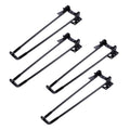 Black Folding Table Legs B48600