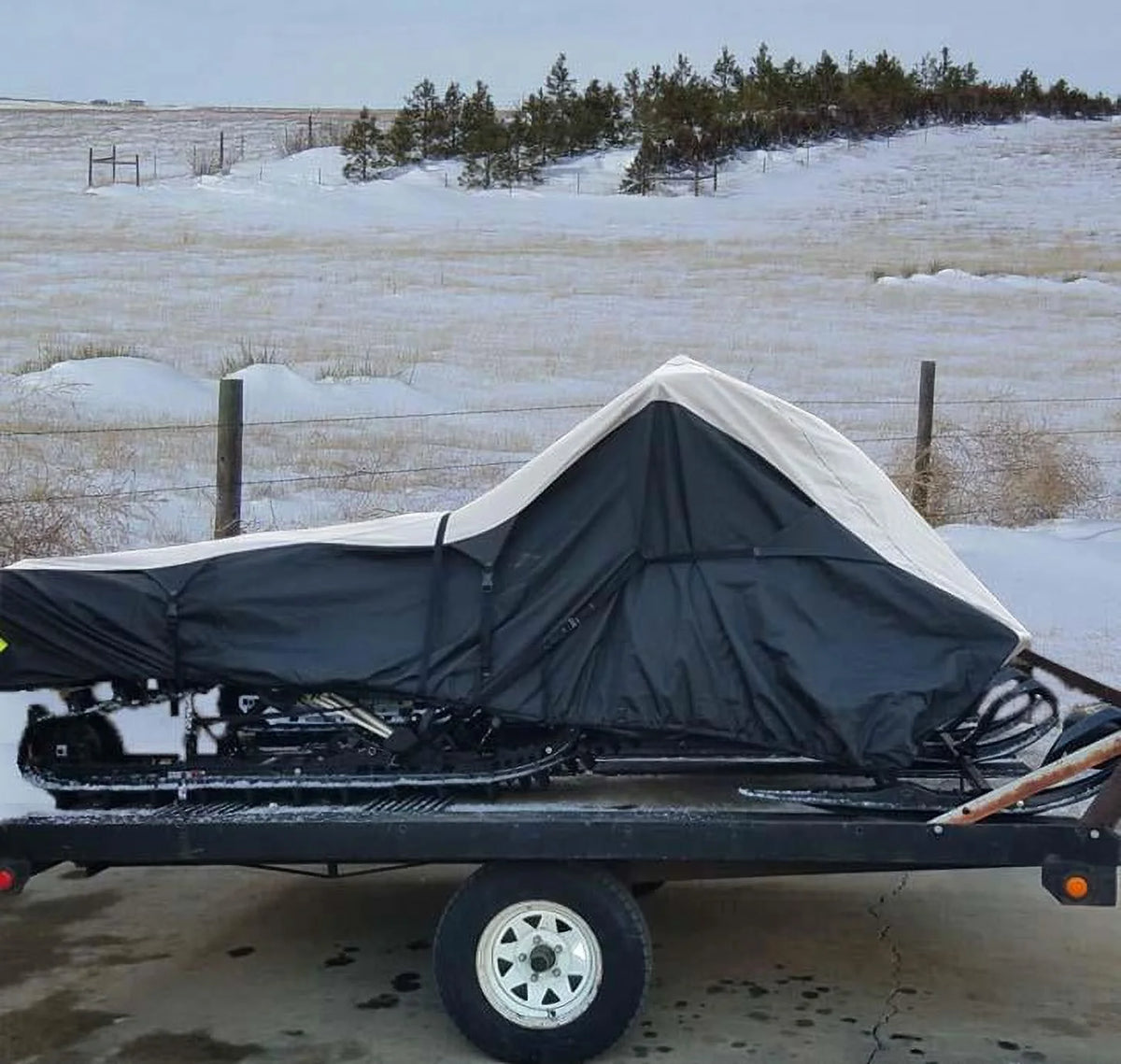 600D Snowmobile Travel and Storage Cover Q257882