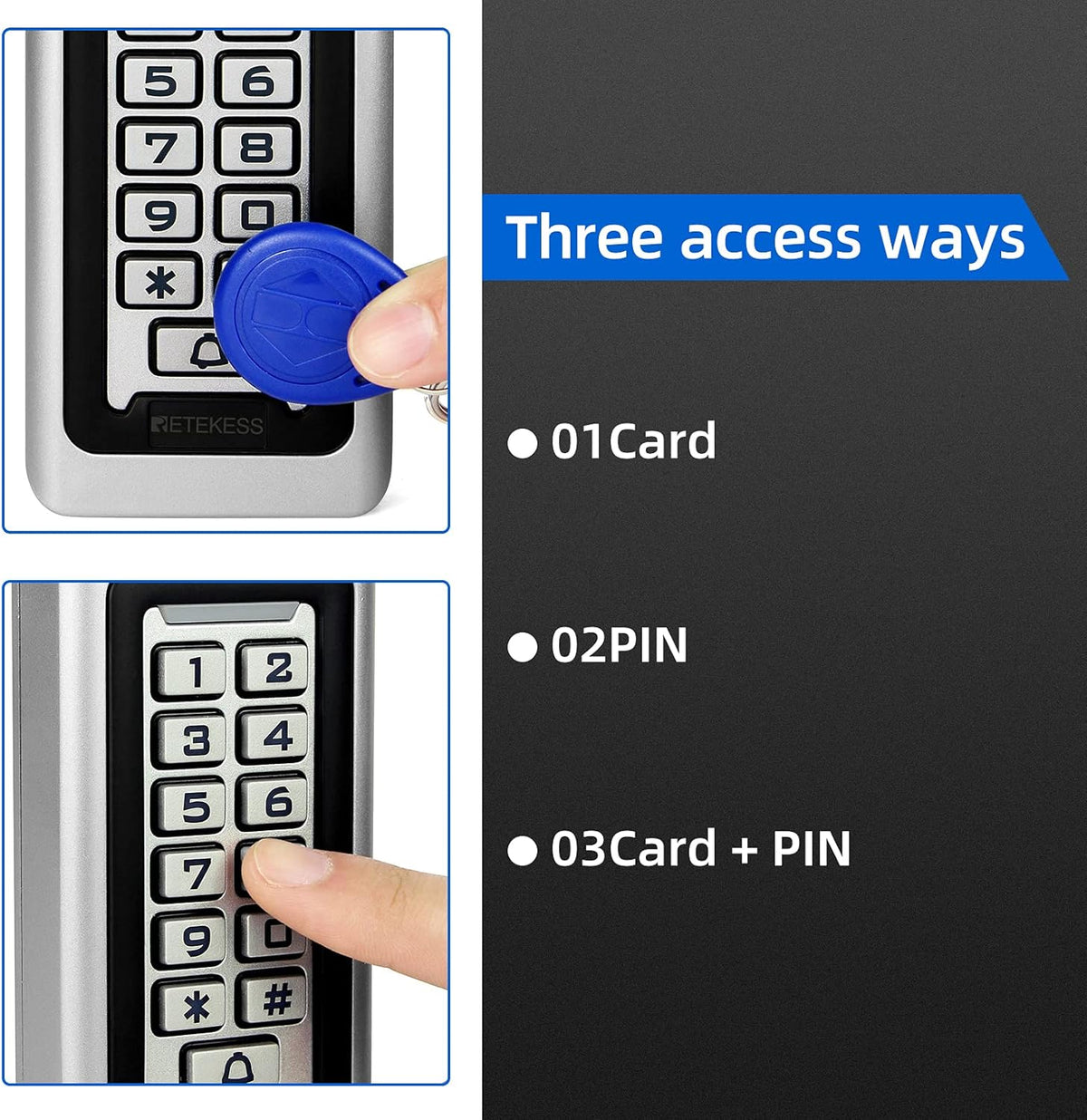 RFID Stand-Alone Keypad D2473