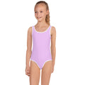 Light Lavender One Piece Girl's Swimsuit (6X) R866069