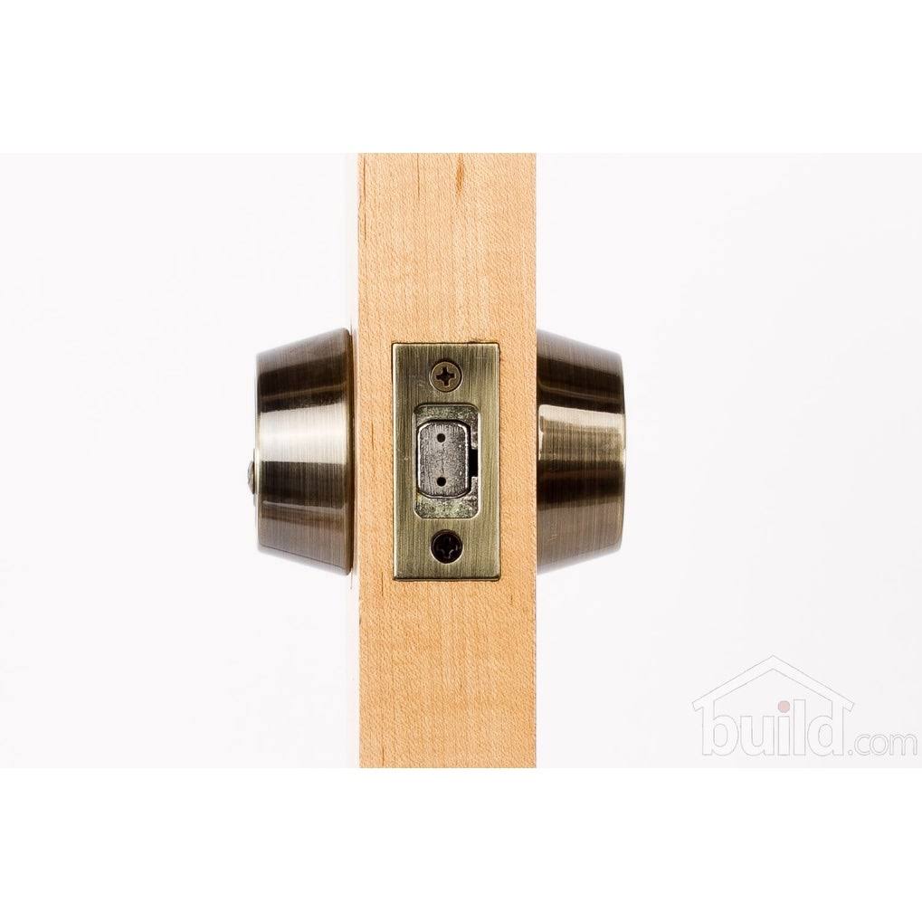 Antique Brass Double Cylinder Deadbolt T12507