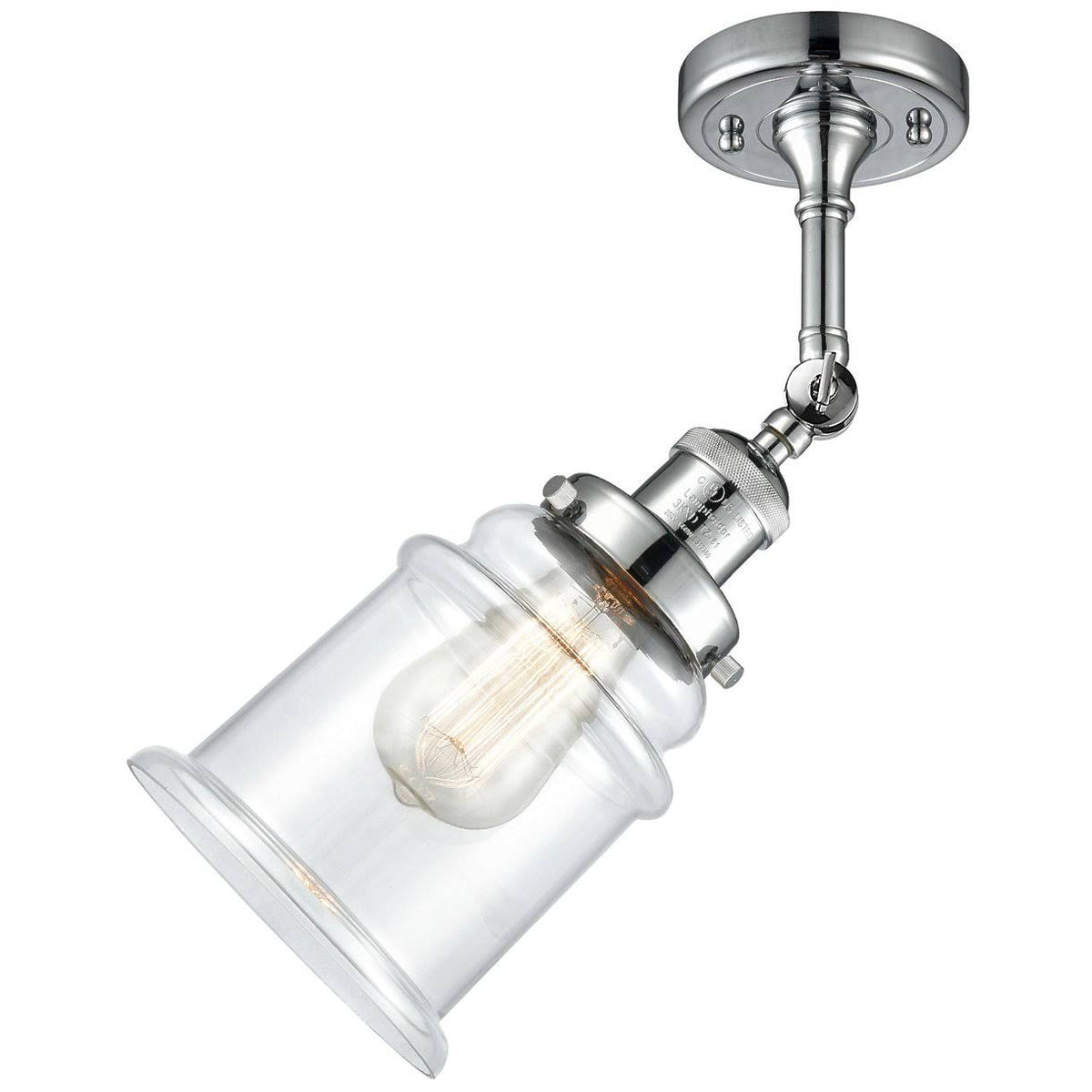 Chrome 1 Light Semi Flush Mount LED G923193