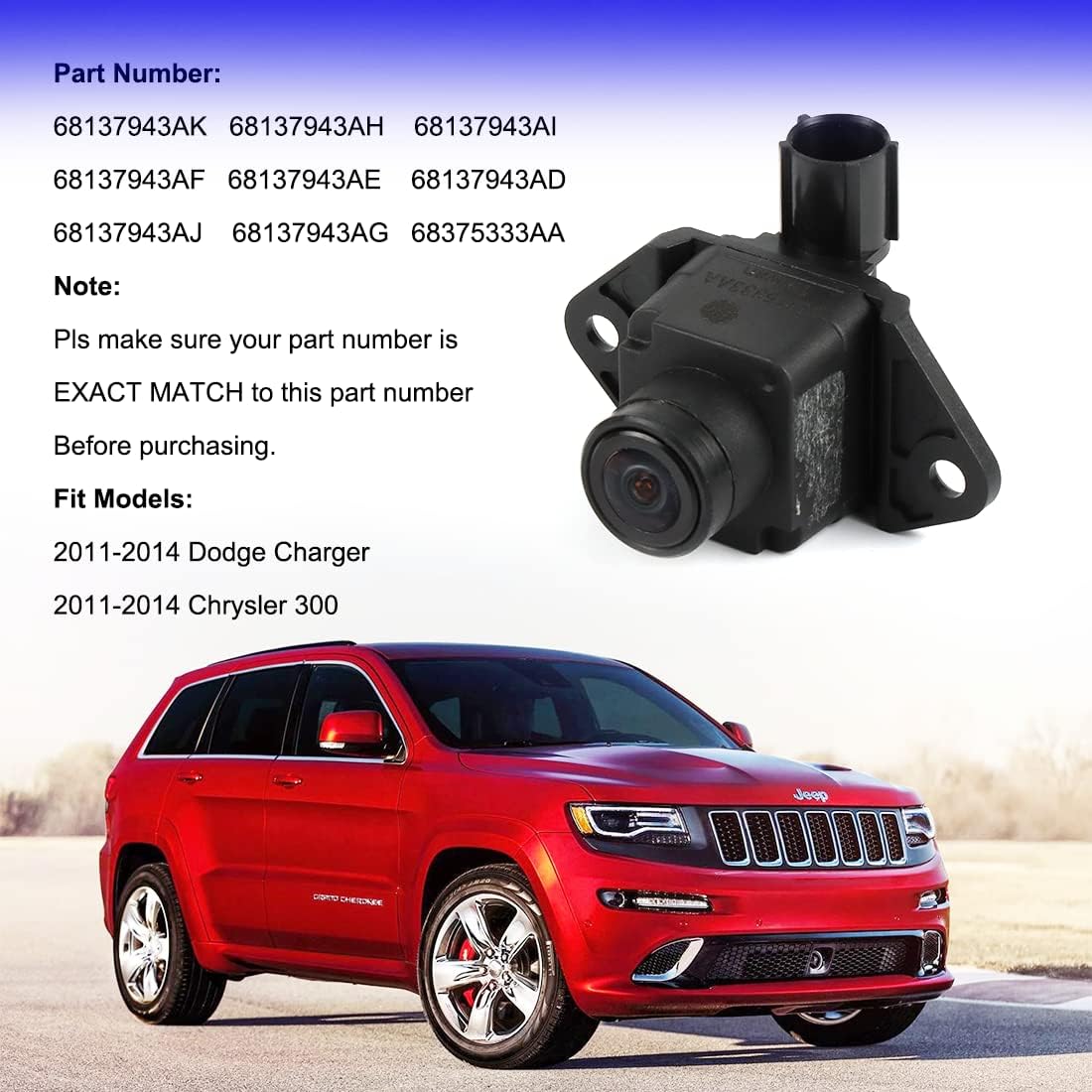 Rear View Backup Camera Park Assist Camera N318