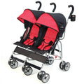 Scarlett Red Double Umbrella Stroller R419