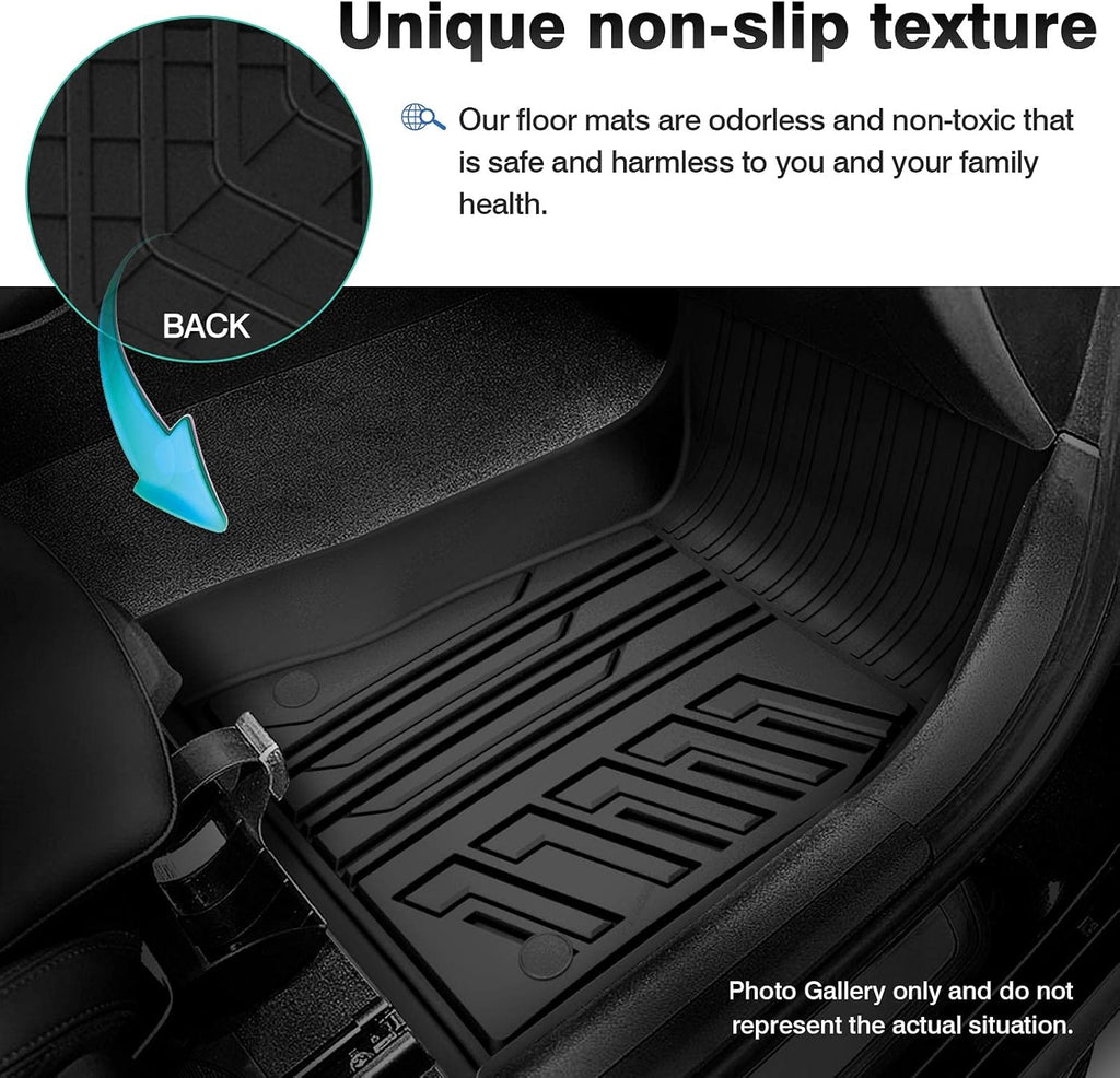 TPE Non-Slip Car Floor Mats Full Set Q2310