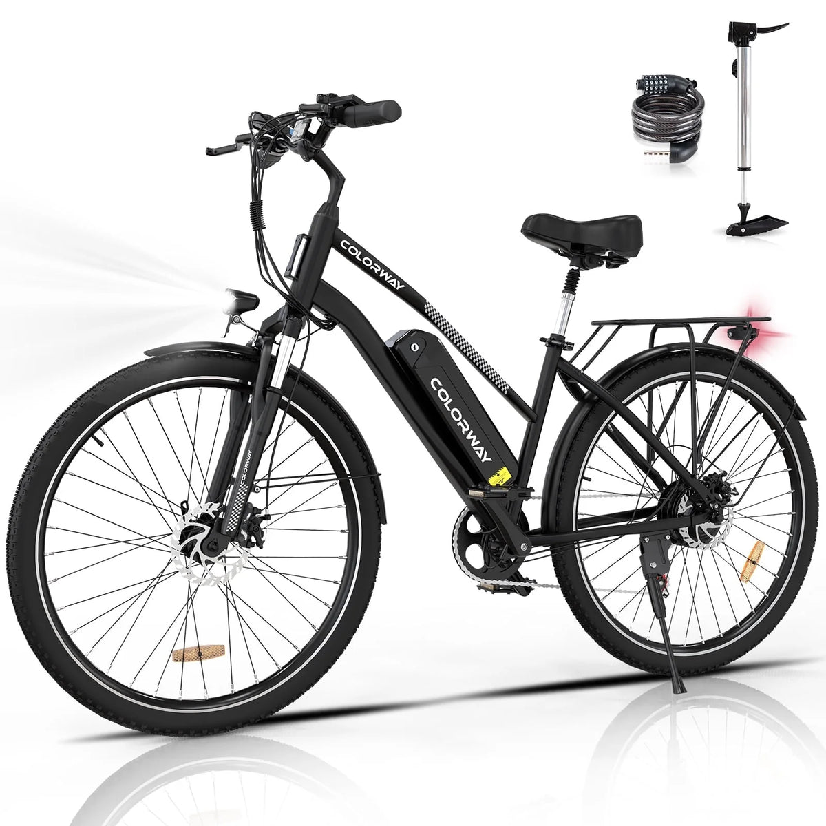 500W Electric Bike 36V 12Ah 7 Speeds H4429
