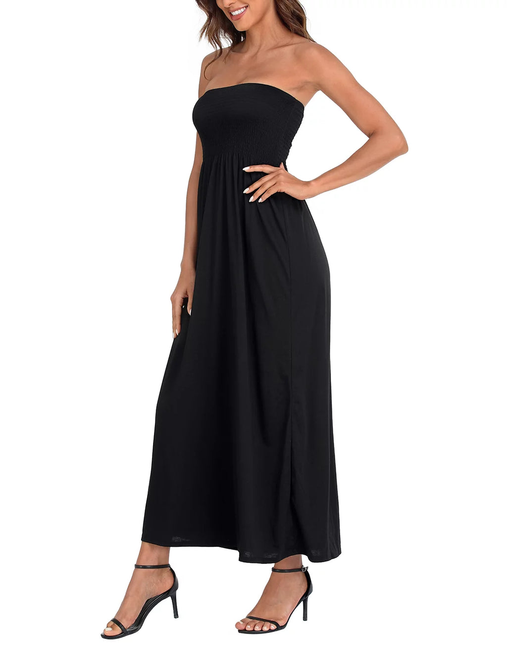 Strapless Maxi Dress Z558