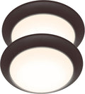 LED Flush Mount Ceiling Light, 11 Inch Dimmable 22.5W 1550 Lumen, Aluminum Housing, 2-Pack I754