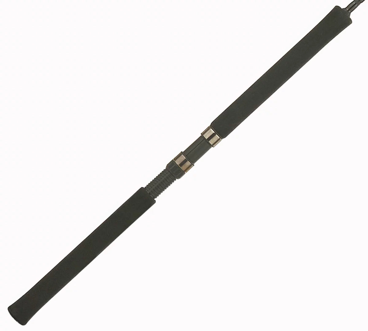 Graphite Fishing Pole, 12ft, 2 Pieces, Black R42051
