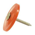 1m Box 12-Gauge 304 Stainless Steel Ring Plastic Cap Nails V951084