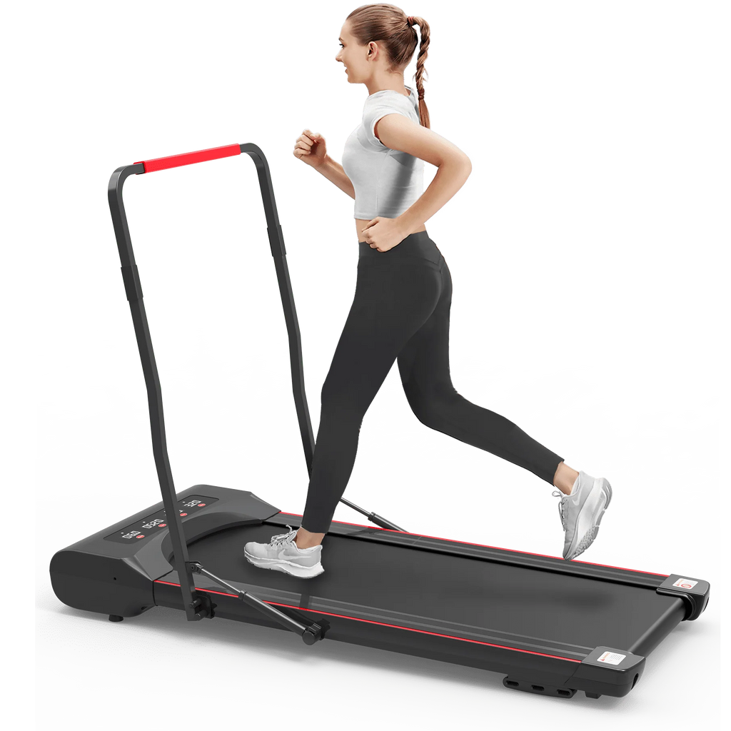 2 in 1 Folding Electric Treadmill with Remote Control B303