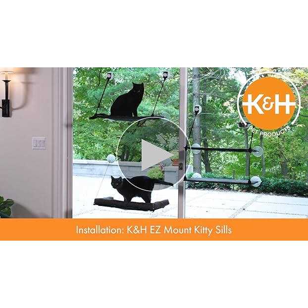 Cat Window Perch with Bolster E152