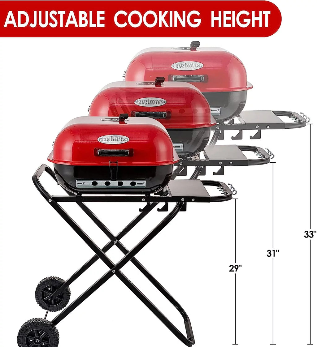 Charcoal Grill Portable Folding Barbecue Grill 18.5-Inch D103