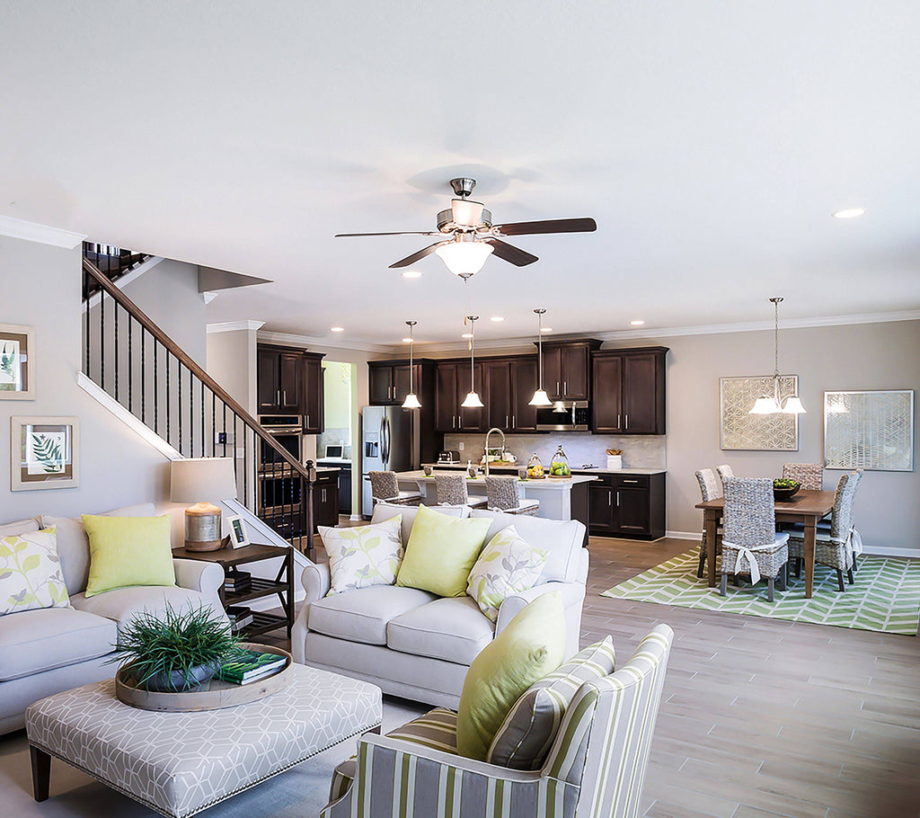 Oil Rubbed Bronze / Walnut / Pecan Ceiling Fan R9404