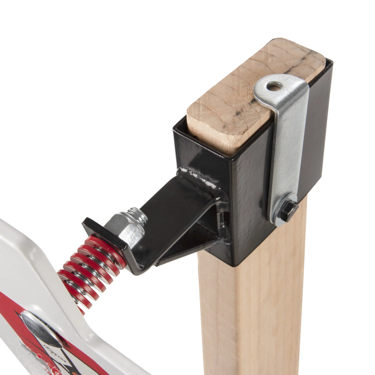 Steel Gong Hanger Target with Recoil Spring, Black F557980