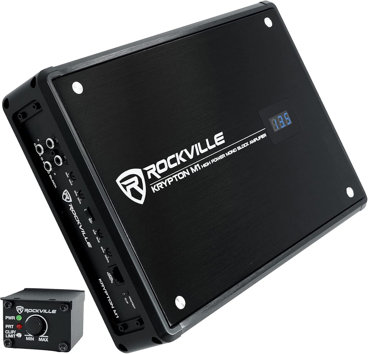 1400w Peak Mono Car Amplifier with Remote X474831