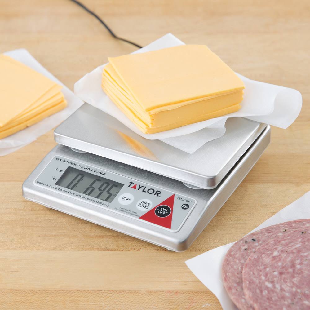 Water Resistant Digital Portion Control Scale 10-Pound U798978