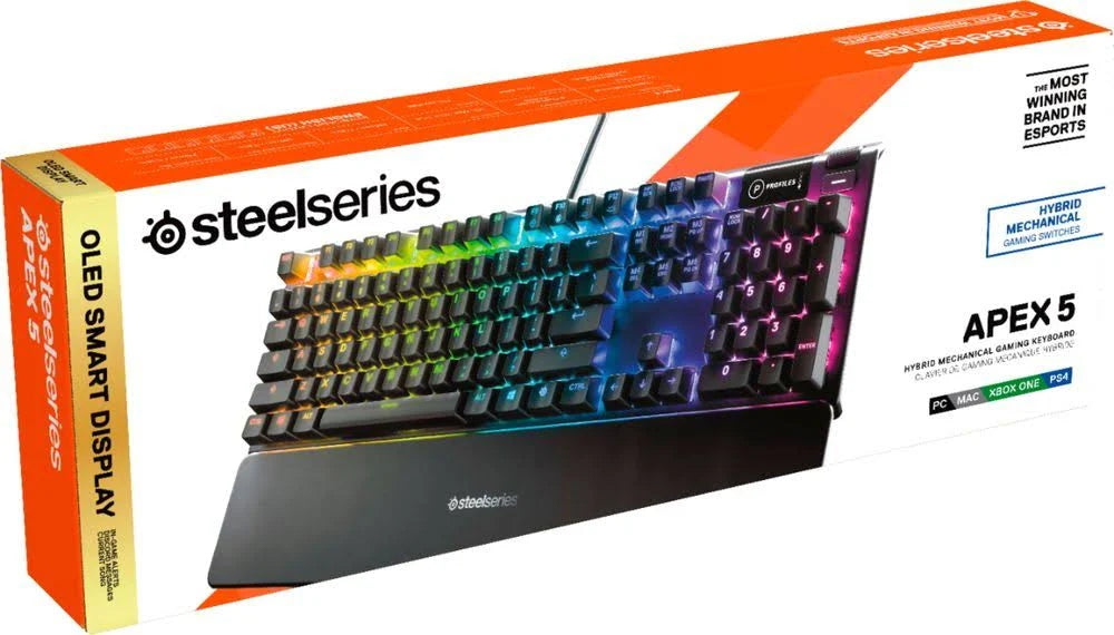 Black Wired Gaming Mechanical Keyboard with RGB Back Lighting B327953