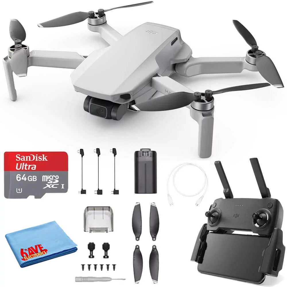 Quadcopter Drone with Controller + 64GB Card U654767