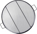 Black 30 Inch Round Campfire Cooking Grill P4119