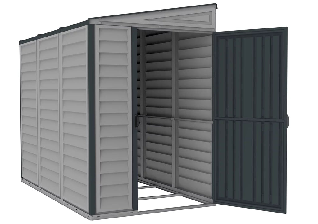 4ft x 8ft Vinyl Resin Outdoor Storage Shed I489625