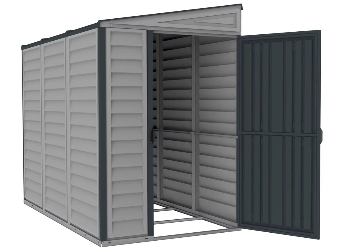4ft x 8ft Vinyl Resin Outdoor Storage Shed I489625