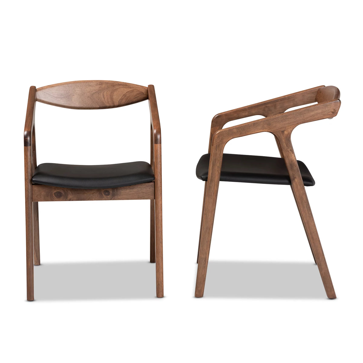 Black Dining Chair Set of 2 Z53813