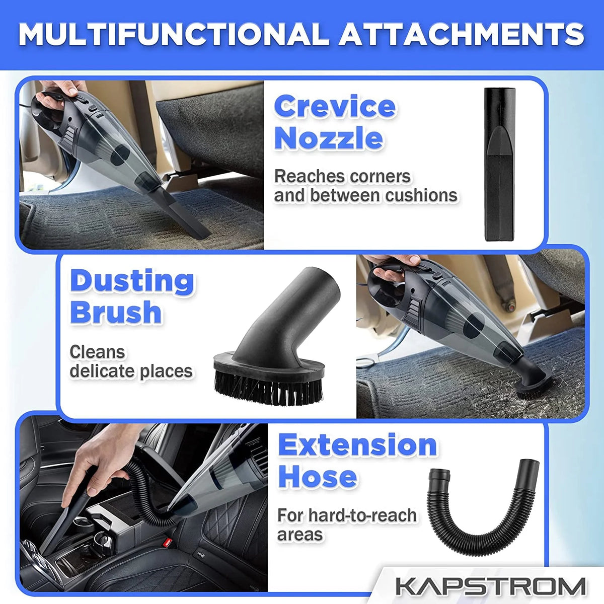 Handheld Car Vacuum Cleaner U2912