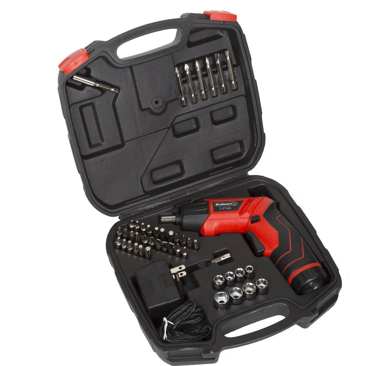 3.6V Cordless Electric Screwdriver Kit with Case C8355