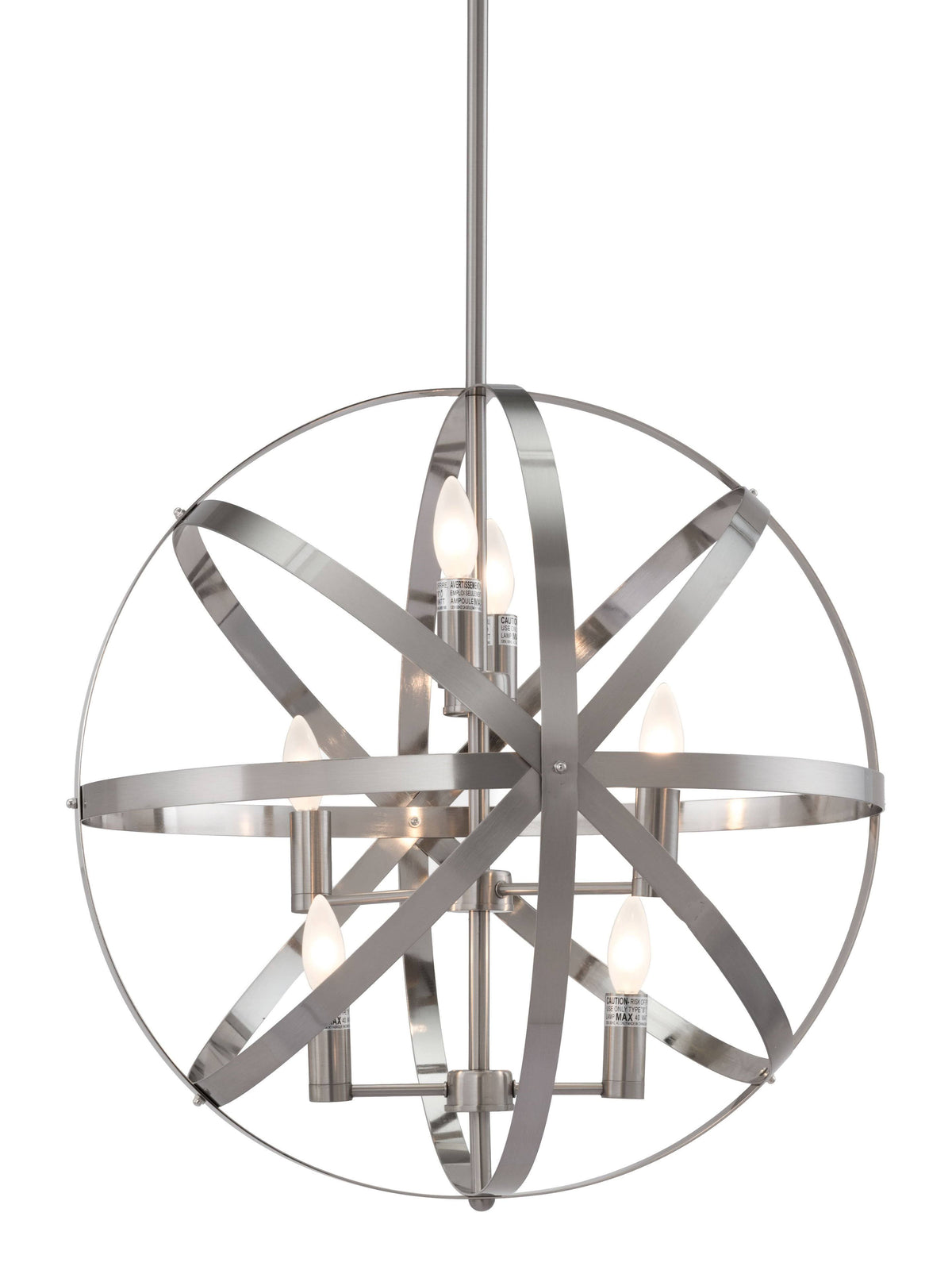 Satin Nickel Ceiling Lamp G812956