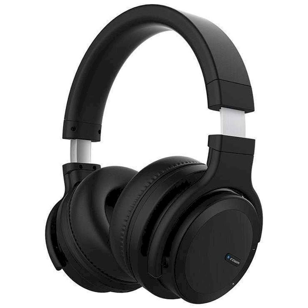 Black Active Noise Cancelling Bluetooth Headphones with Microphone B35007