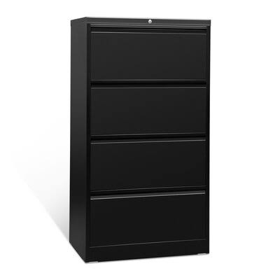 Black File Cabinet G6489