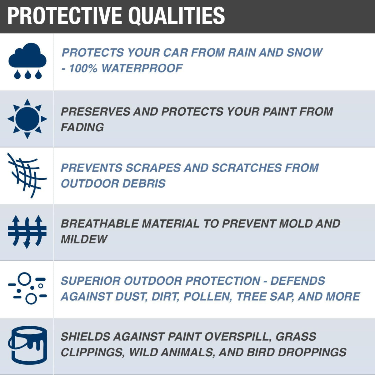 Tan 4 Layer Waterproof Truck Cover K342738