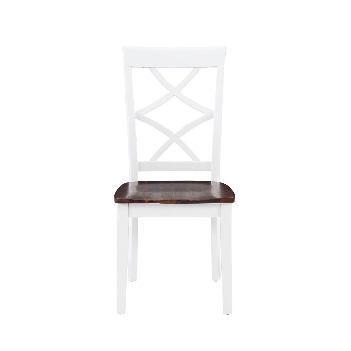 5-Piece Cherry and White Dining Set T592