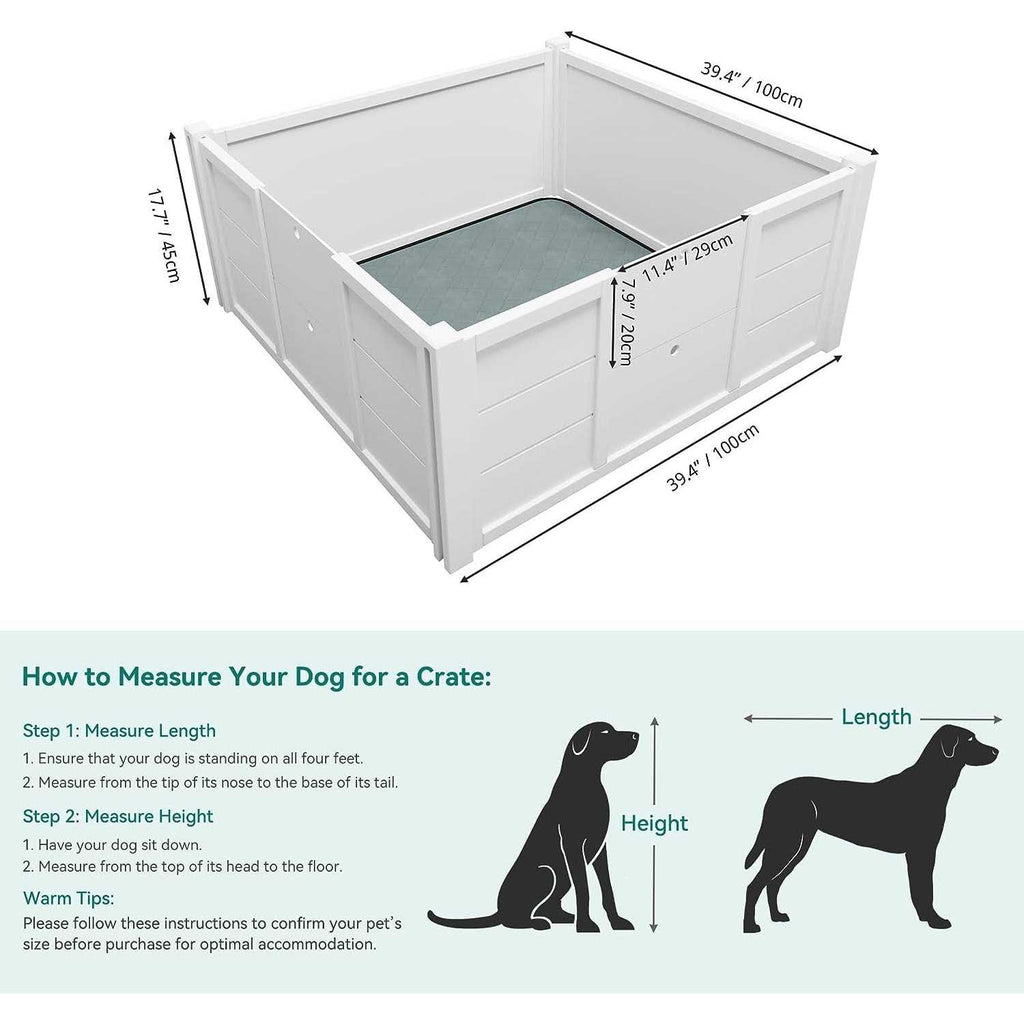 Wooden Dog Pen F382360