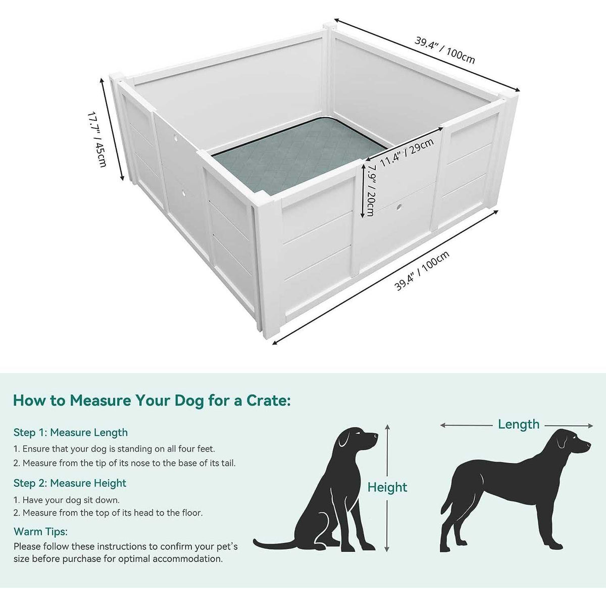 Wooden Dog Pen F382360