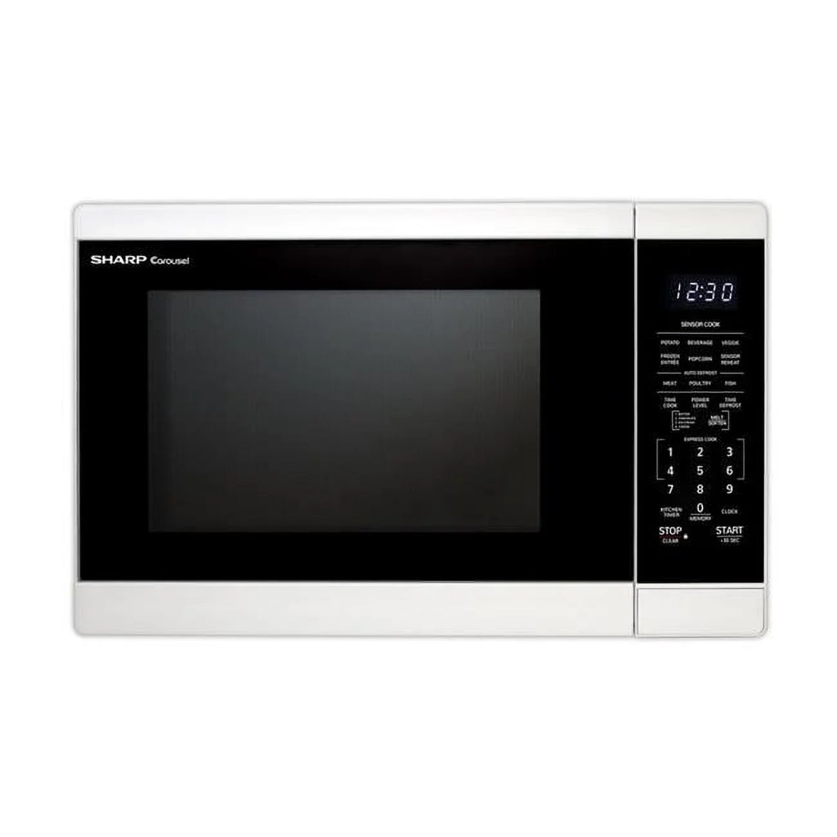 White 1.4 cu ft Countertop Microwave Oven U60929