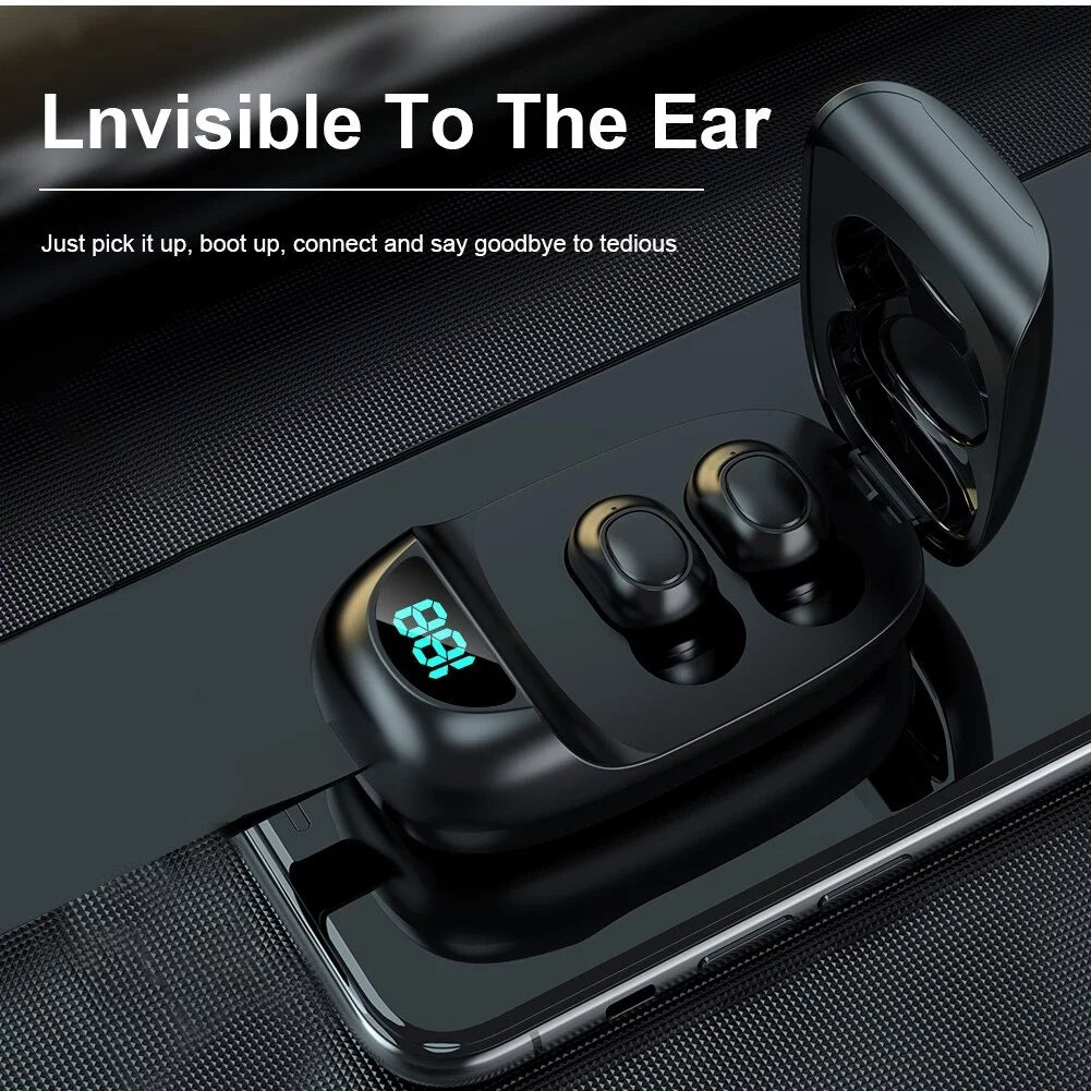 Wireless Earbuds with 2000mAh Charging Case IPX7 Sweatproof W34026