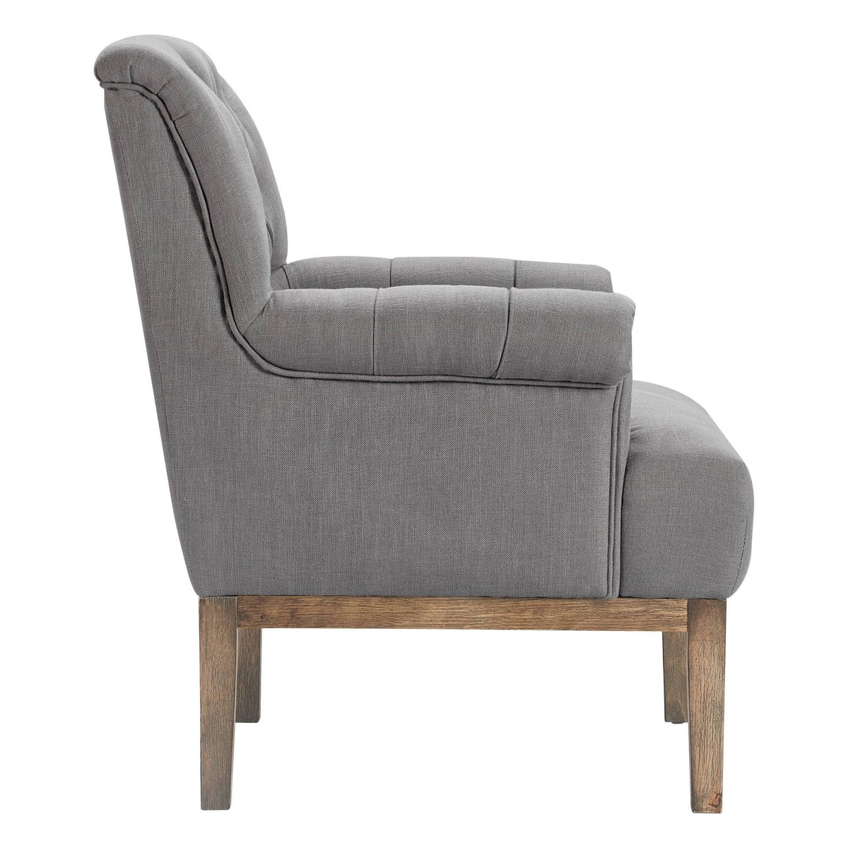 Gray Tufted Accent Chair S64126