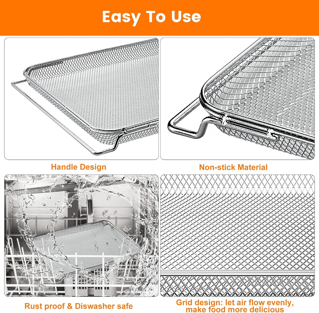 Stainless Steel Replacement Air Fry Basket R12486