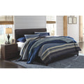 King Upholstered Panel Bed B31696