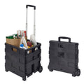 Collapsible Utility Cart, Black B6955