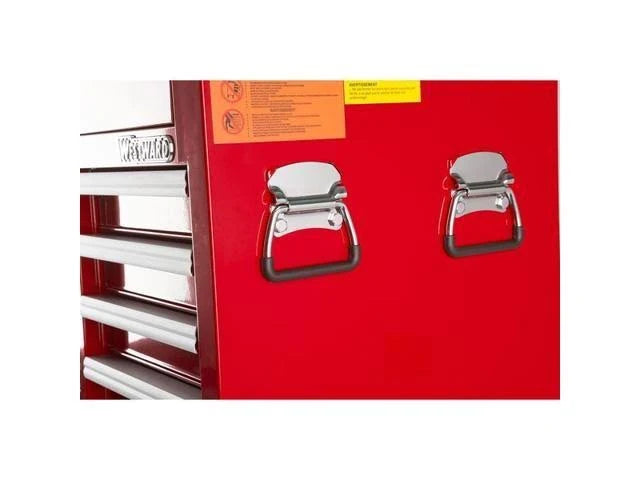 Red 7 Drawer Side Cabinet K4149