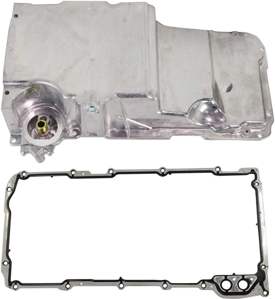 Aluminum Oil Pan for Chevy Camaro 1998-2002, 5 qts. Capacity, Center Sump S293031