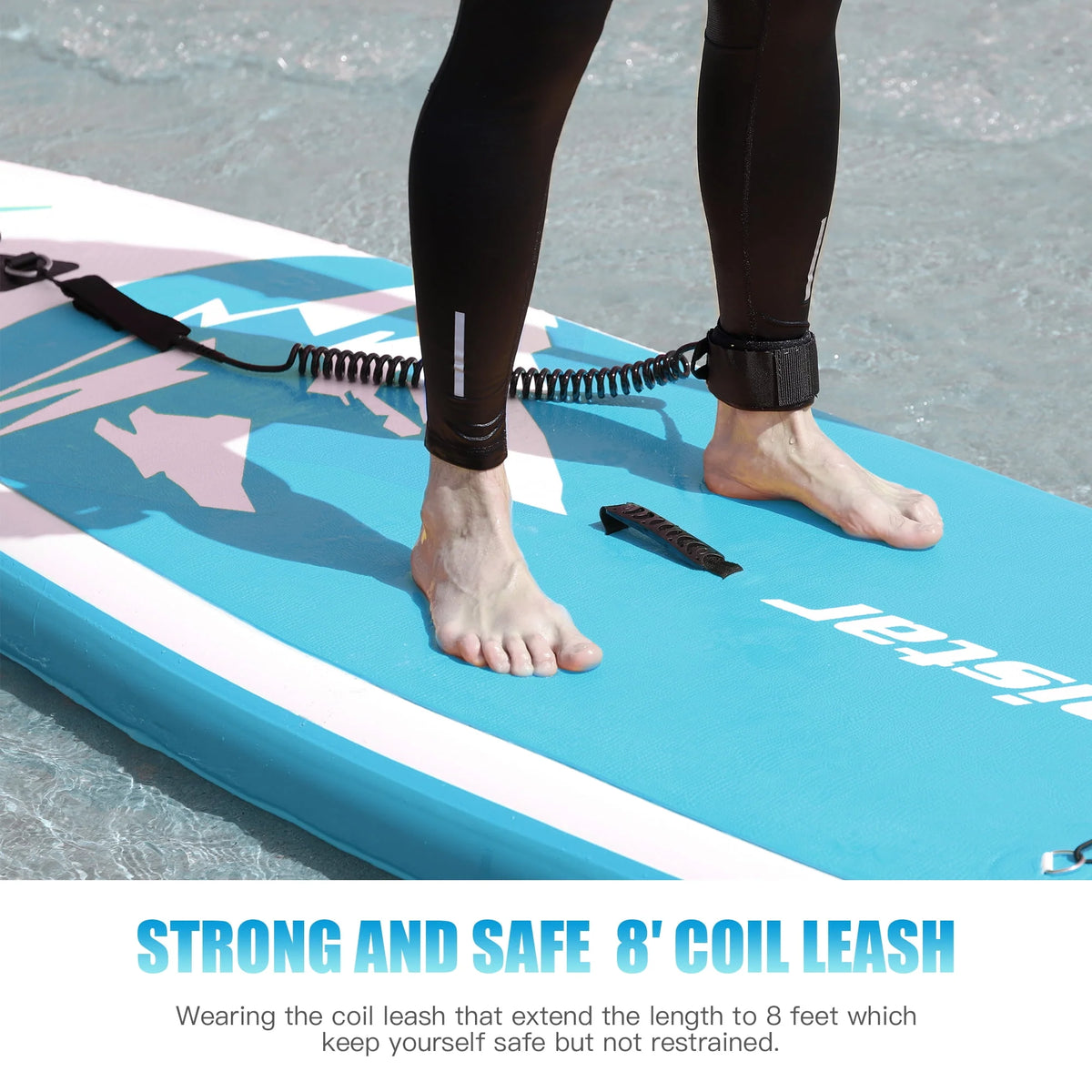 10' Inflatable Stand Up Paddle Board Non-Slip Deck S624991
